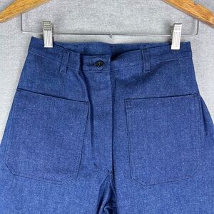 Vintage US Navy NOS bell Bottoms Flare Denim Jeans See Measurements